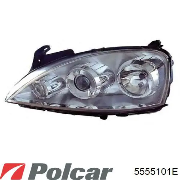 Правая фара 90444785 Opel