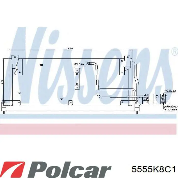 1618015 Opel Конденсатор