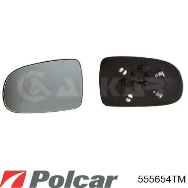Купить 555651E Polcar Накладка водительского зеркала