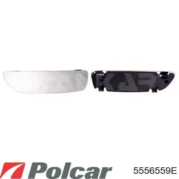 Стекло зеркала заднего вида, правого Polcar 5556559E цена, от 10.52 USD