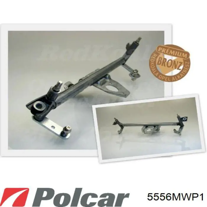 Трапеция стеклоочистителя Polcar 5556MWP1