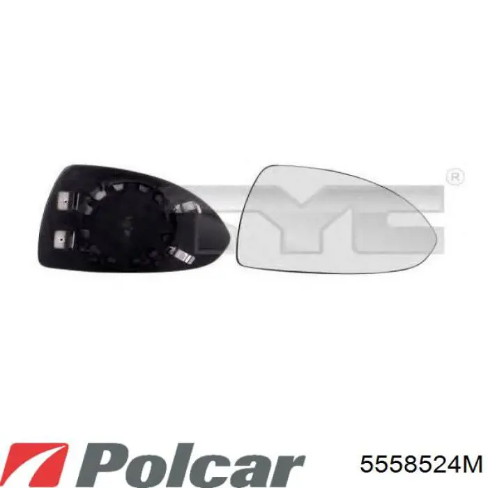 Правое зеркало 5558524M Polcar