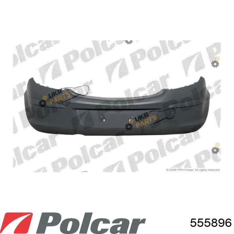 Задний бампер 1404557 Opel