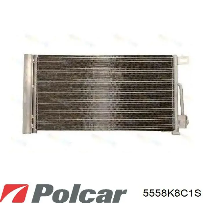 Радиатор кондиционера 5558K8C1S Polcar