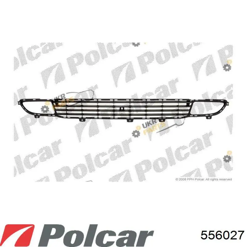 556027 Polcar решетка бампера переднего