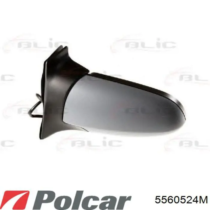 Правое боковое зеркало Opel 6428136