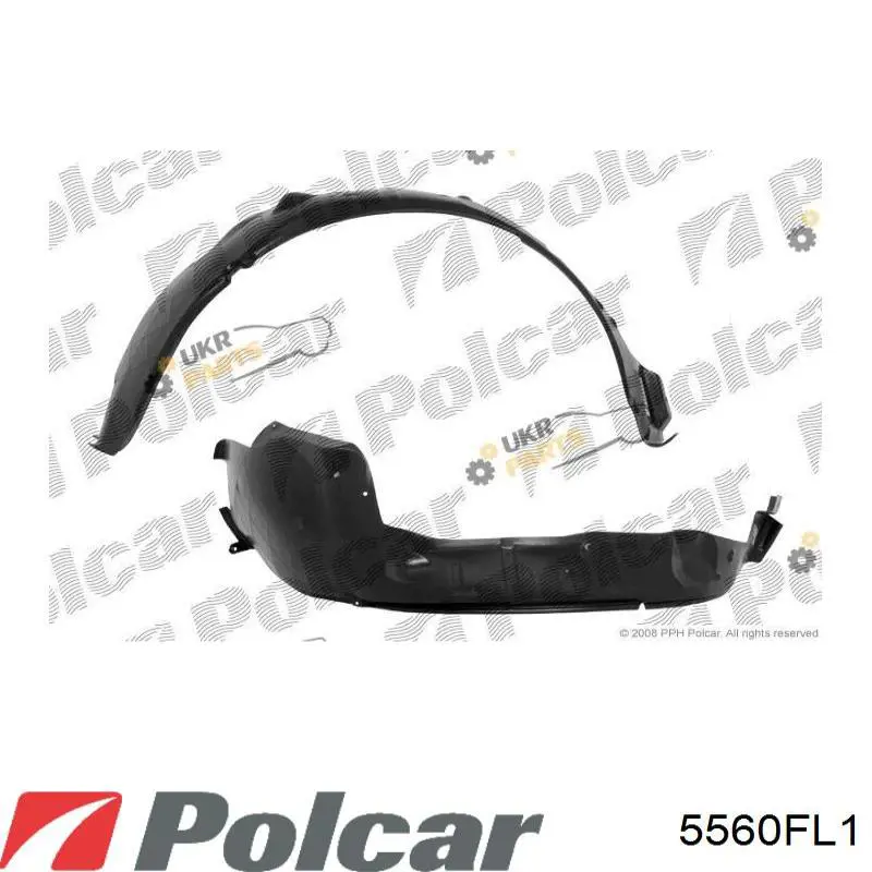 Купить 5560FL5 Polcar Подкрылок передний левый
