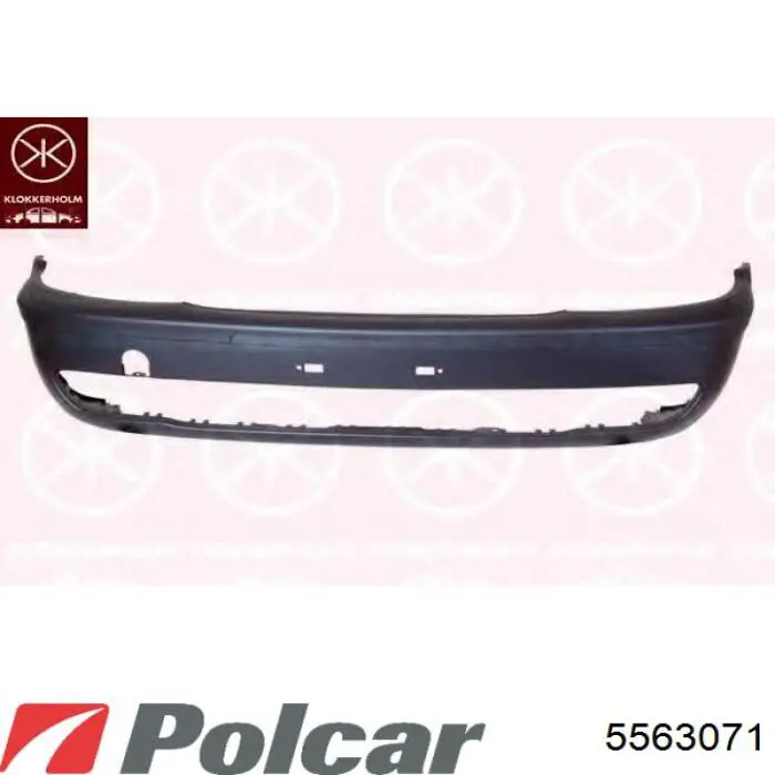 Передний бампер 13247293 Peugeot/Citroen