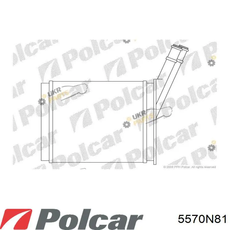 Купить OL6182AVA AVA Радиатор печки