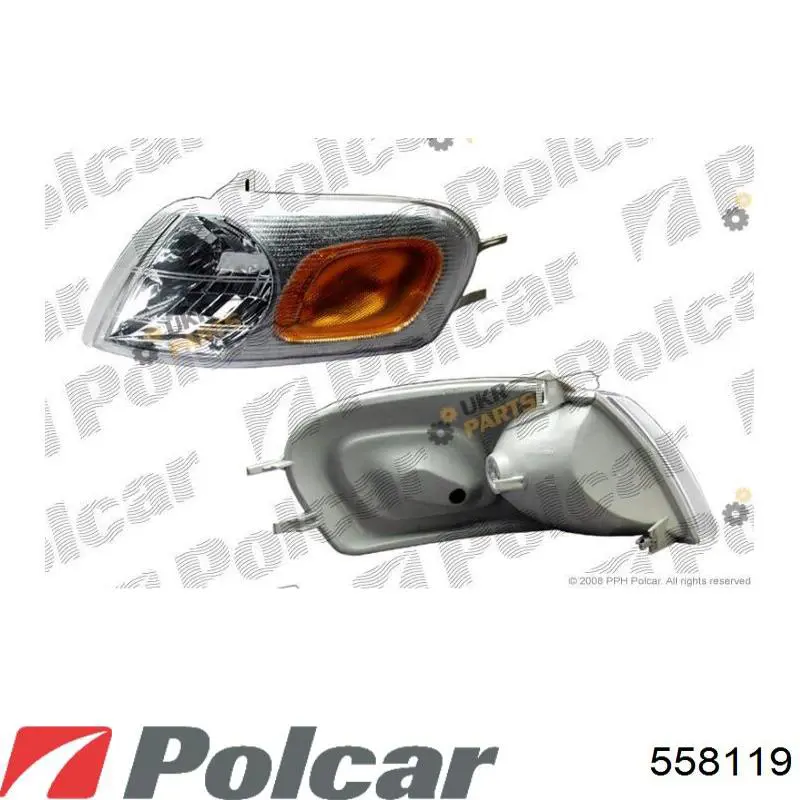 1223009 Opel Передний фонарь указателя поворота