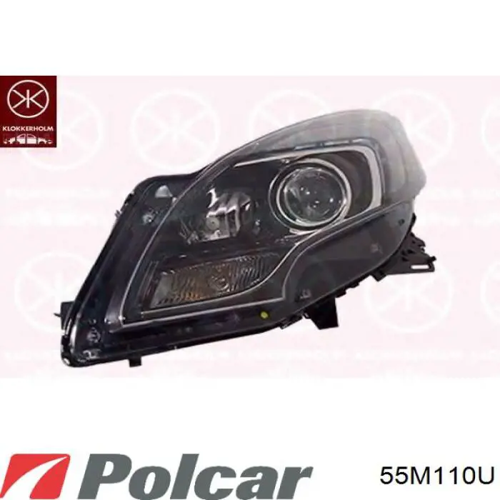 Правая блок фара Polcar 55M110U цена, от 593.22 USD