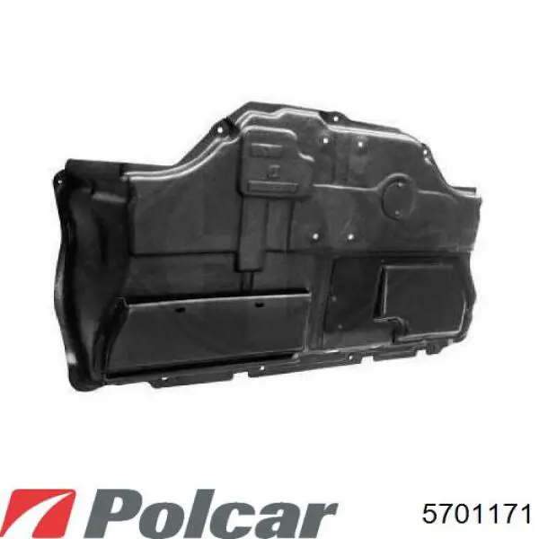 Купить 570117 Polcar Бампер передний, левая часть