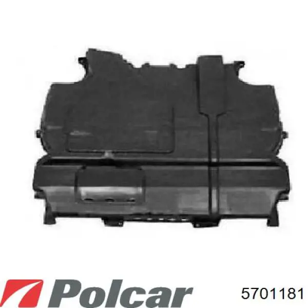 Купить 570118 Polcar Бампер передний, правая часть