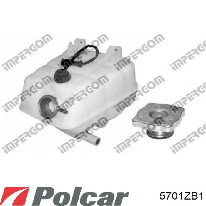 Бачок системы охлаждения 5701ZB1 Polcar