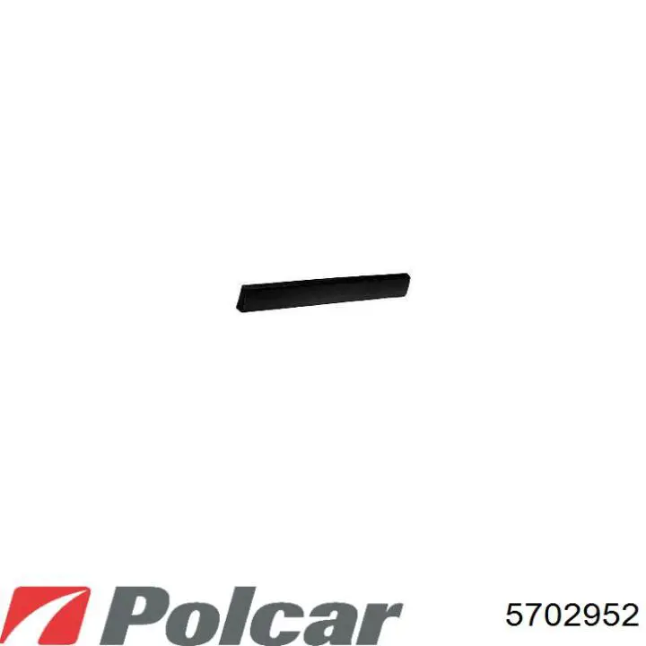 Накладка двери задней правой 5702952 Polcar