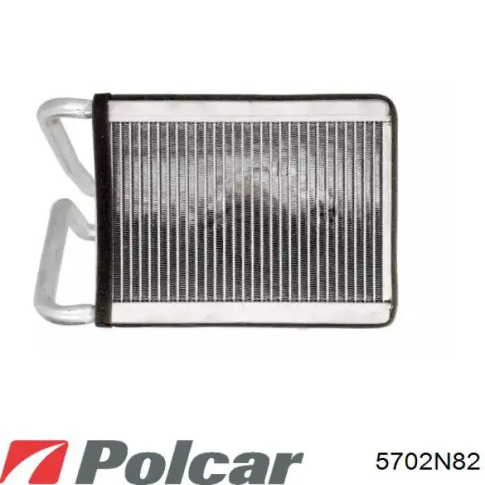 5702N82 Polcar Радиатор отопителя салона