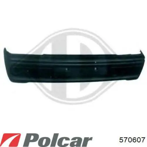Купить 570607 Polcar Буфер (бампер) передний