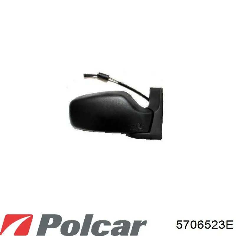 5706523E Polcar Зеркало заднего вида правое