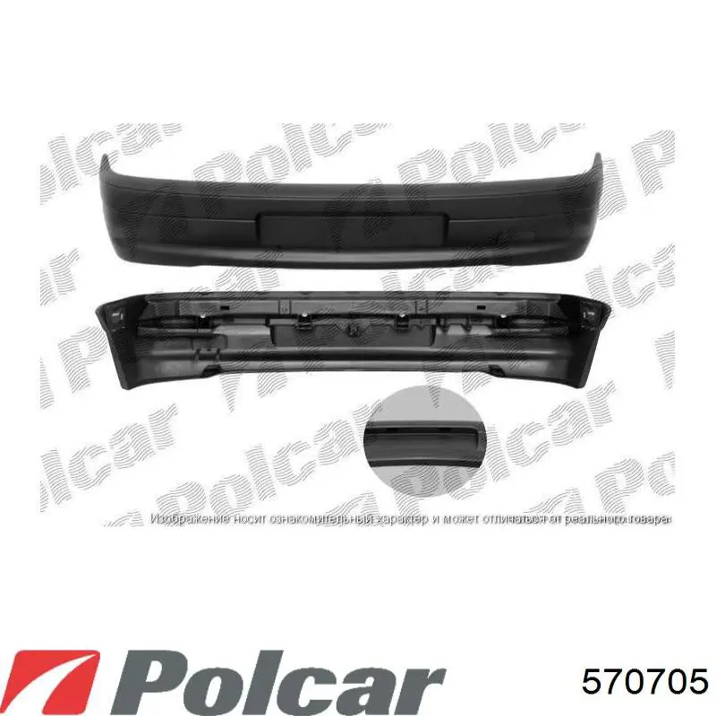 Облицовка радиатора Polcar 570705 цена, от 8.84 USD