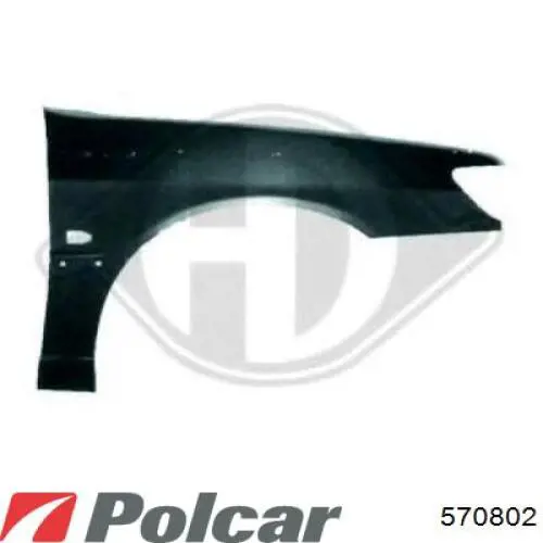 Купить 570802 Polcar Крыло переднее правое