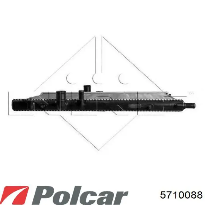 Радиатор 5710088 Polcar