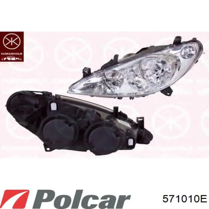 Фара правая 00006205ZP Peugeot/Citroen