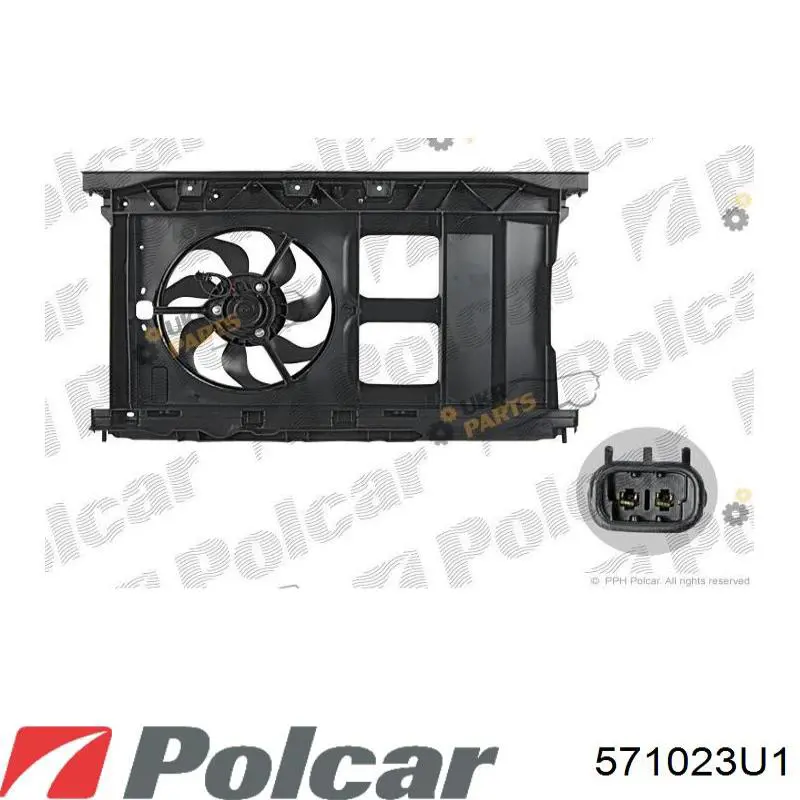 Вентилятор/крыльчатка радиатора охлаждения Peugeot/Citroen 1253A8 цена, от 66.08 USD