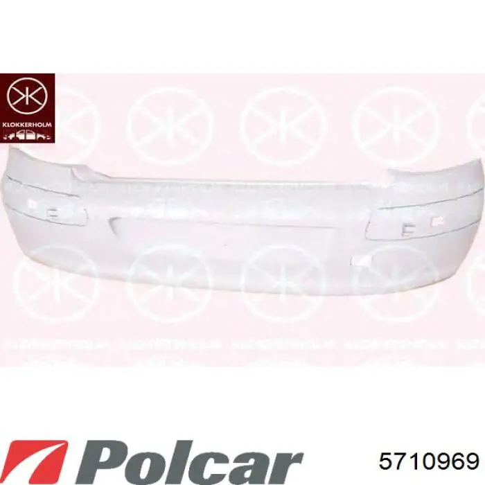 5710969 Polcar Задний бампер