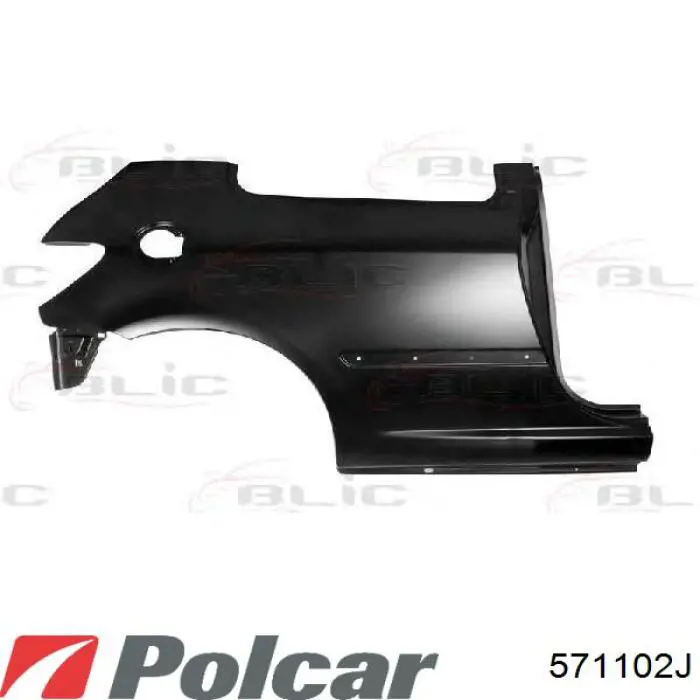 Купить 571102J Polcar Крыло переднее правое