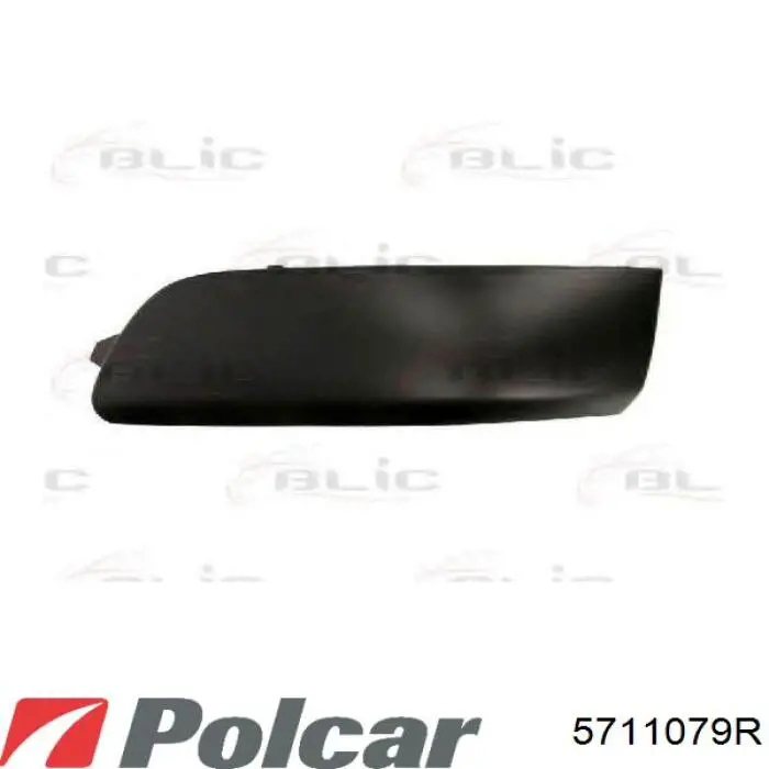 Накладка бампера переднего Polcar 5711079R цена, от 13.40 USD