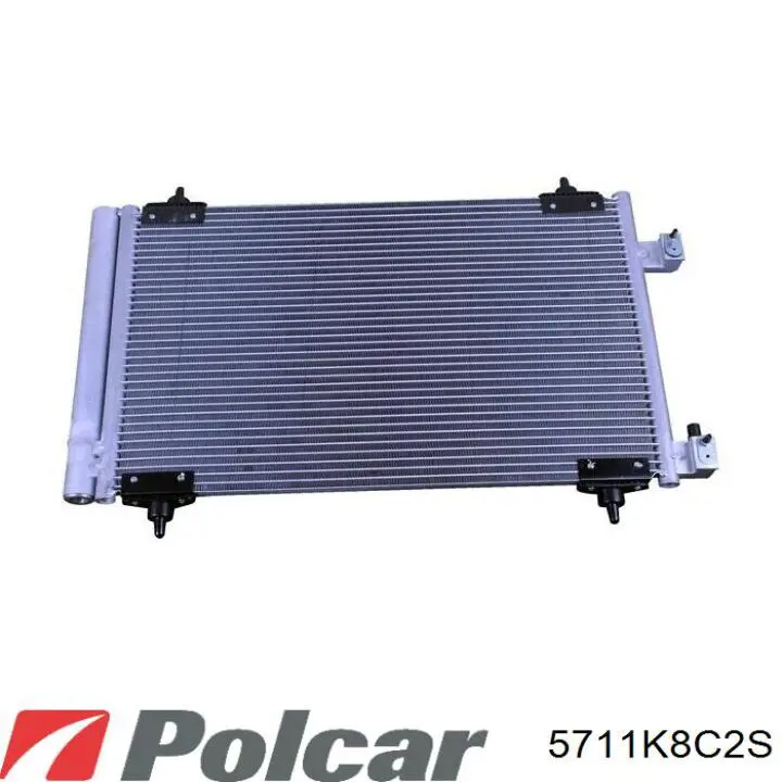 Купить 5711K8C2S Polcar Радиатор системы охлаждения кондиционера