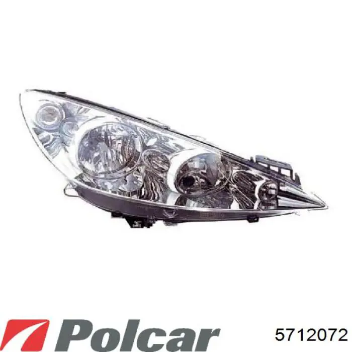 Купить 5712072 Polcar Буфер (бампер) передний