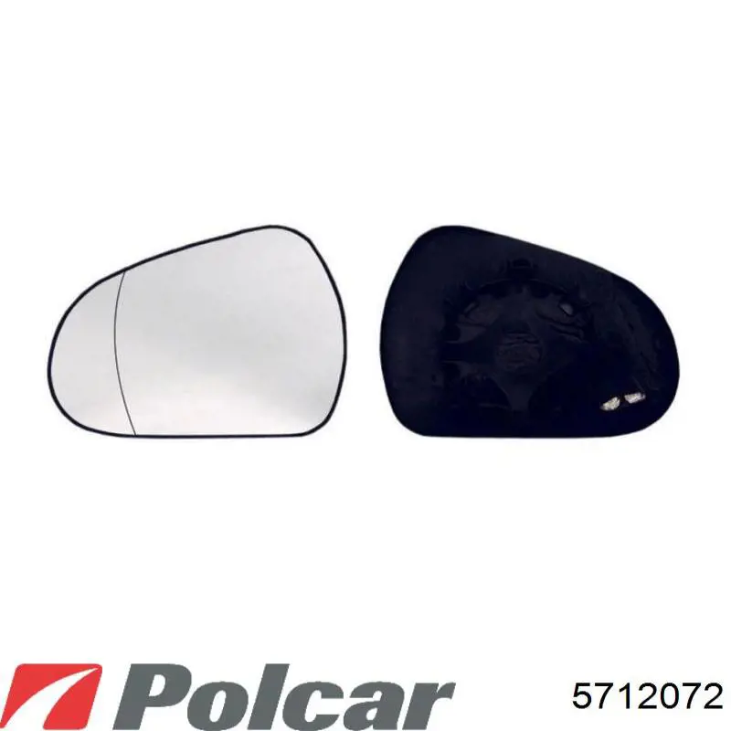 Передний бампер 5712072 Polcar