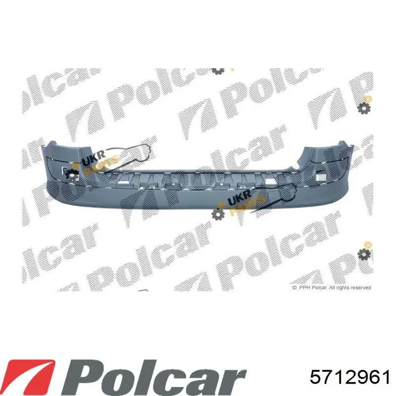 Бампер задний Polcar 5712961 цена, от 100.69 USD