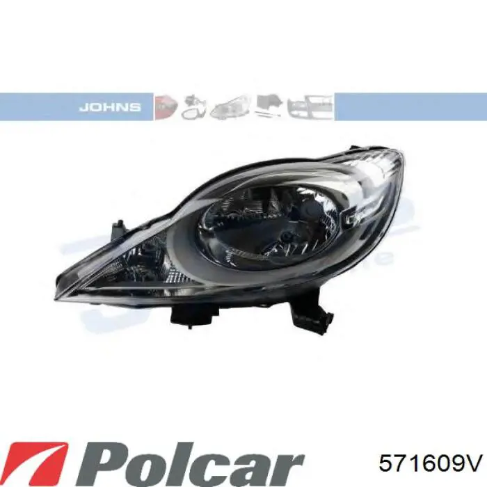 Фара левая 571609V Polcar