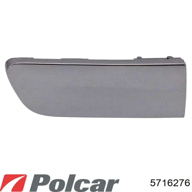 Moldura direita de grelha do pára-choque dianteiro para Peugeot 107 