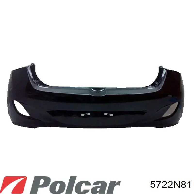 5722N81 Polcar Радиатор отопителя салона