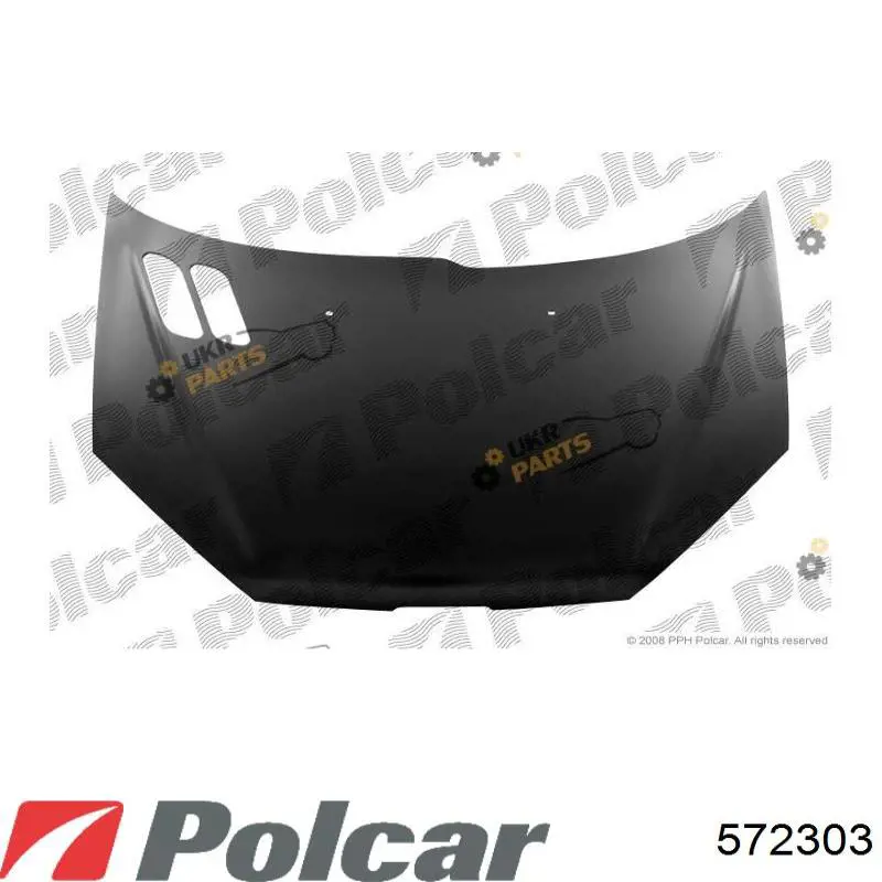 Капот 572303 Polcar