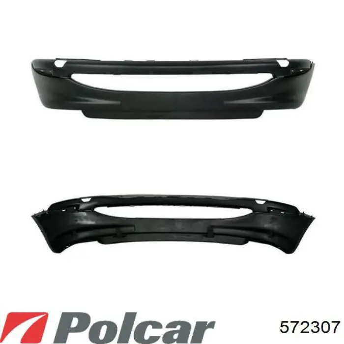 572307 Polcar Бампер передний в сборе