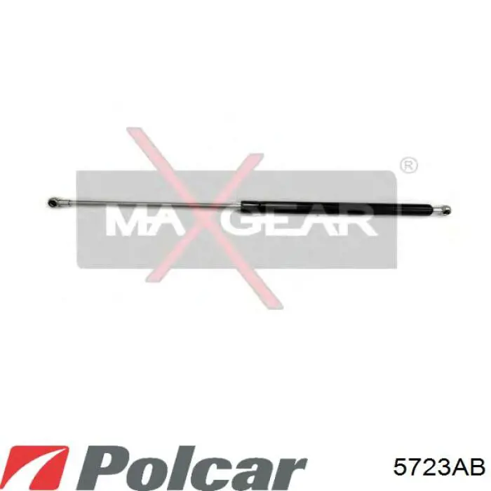 Амортизатор багажника 00008731E6 Peugeot/Citroen