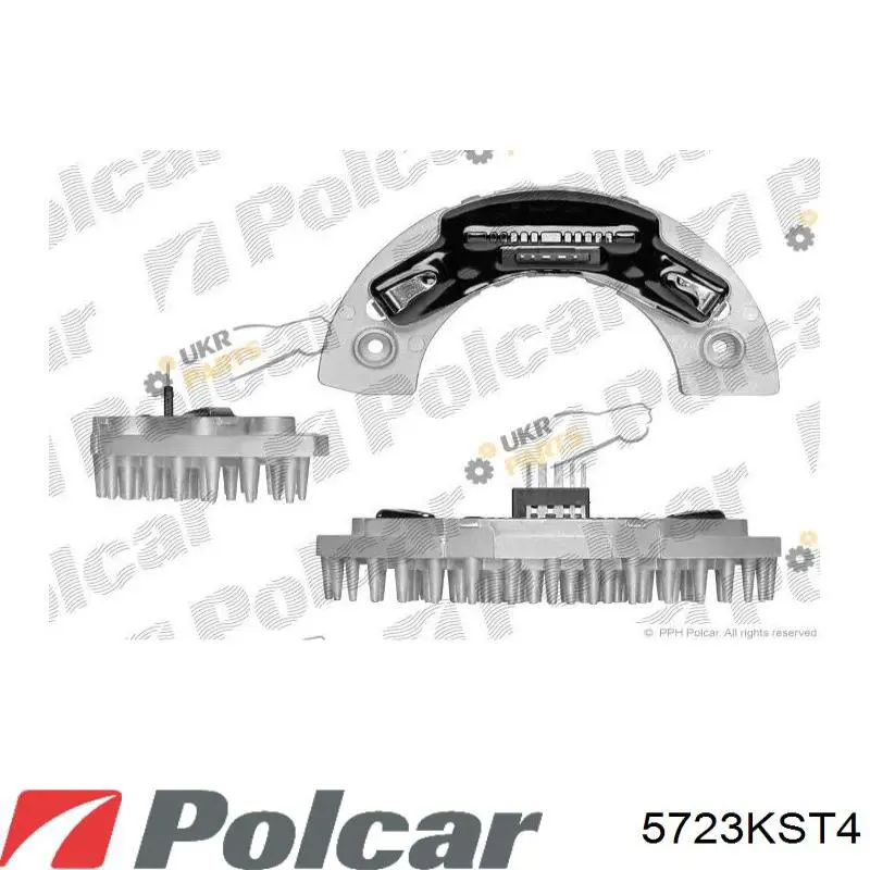 5723KST4 Polcar Реле печки
