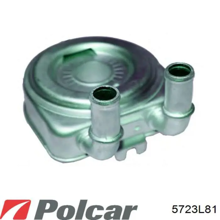 5723L81 Polcar радиатор масляный (холодильник, под фильтром)