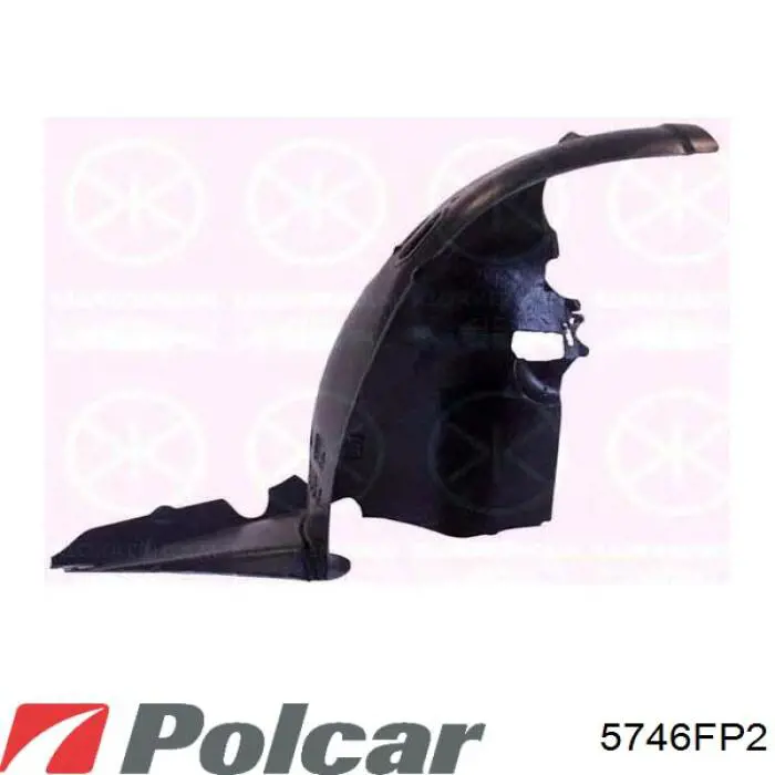 Подкрылок крыла переднего правый задний Polcar 5746FP2 цена, от 10.57 USD