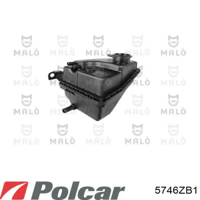 Бачок системы охлаждения двигателя расширительный Polcar 5746ZB1 цена, от 30.76 USD