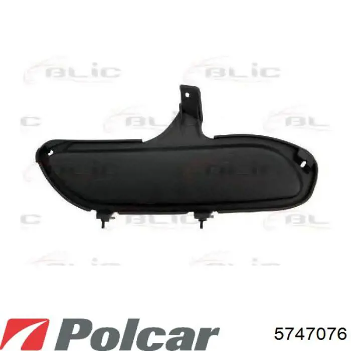 5747076 Polcar Передний правый клык бампера