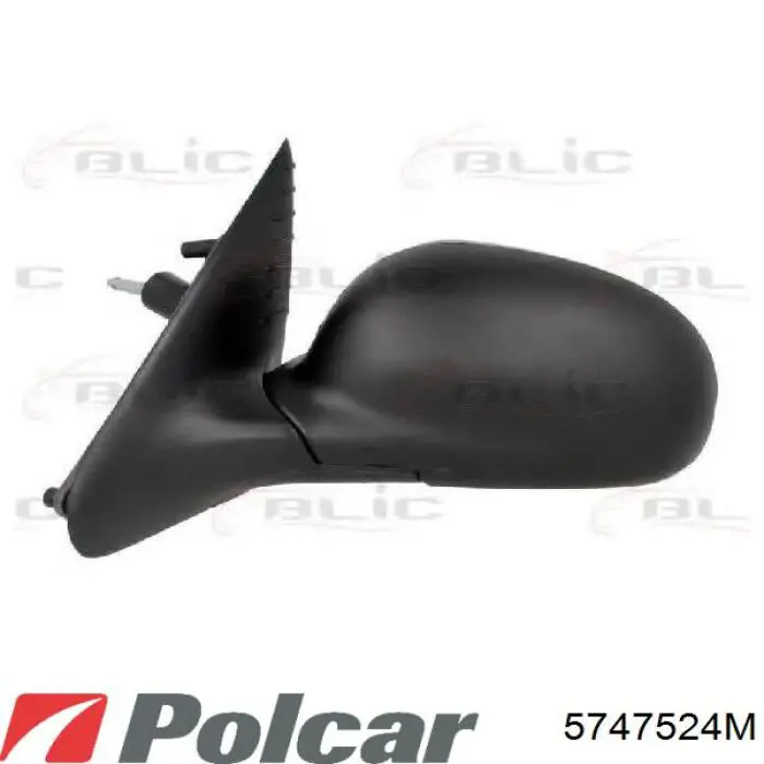 Наружное зеркало правое Polcar 5747524M цена, от 42.29 USD