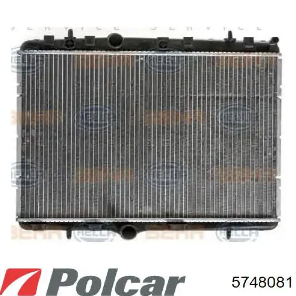 Радиатор 5748081 Polcar