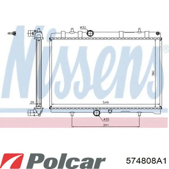 BM1561 Magneti Marelli Радиатор основной