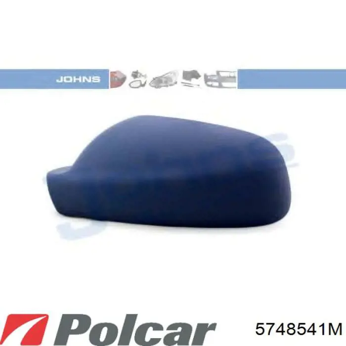 5748541M Polcar Зеркальный элемент левого зеркала заднего вида