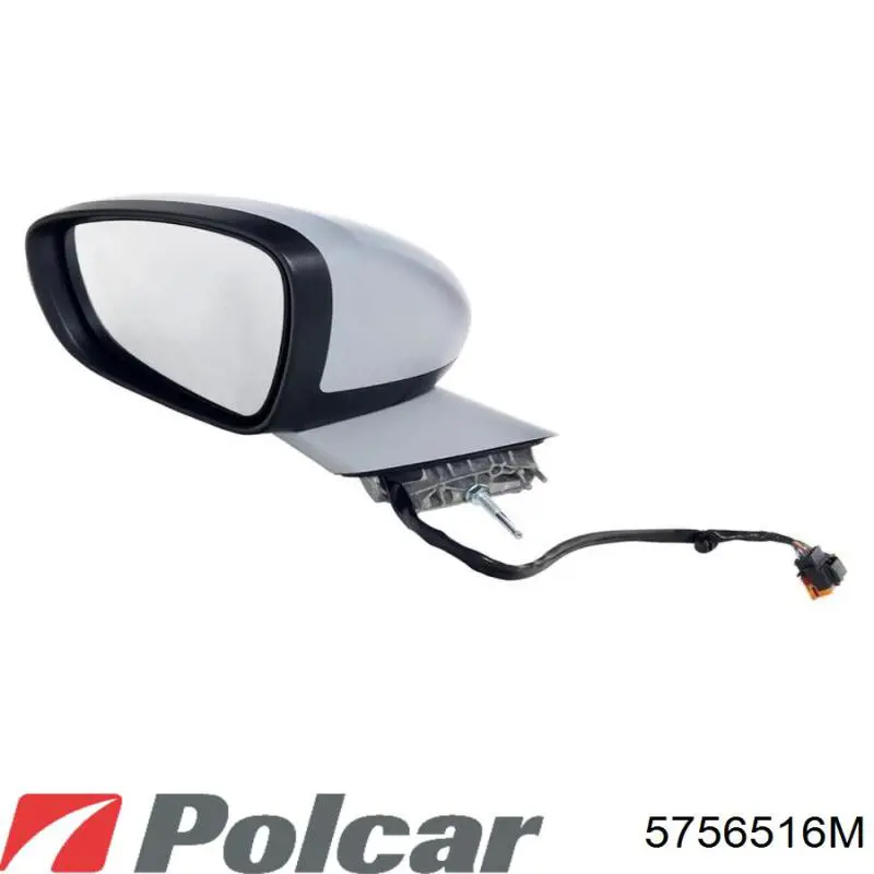 Левое боковое зеркало 5756516M Polcar
